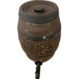 Vintage Sherry barrel, approximate measurements Height 11 inches