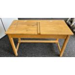 Vintage childs desk measures approximately 26 inches tall 40.5 inches wide 18 inches depth