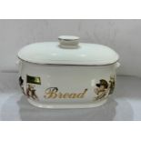 Harrods pottery bread bin