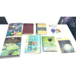 Selection of assorted books includes gardening, golf, bible etc