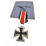 ww2 german iron cross 2nd class ring stamp No 1