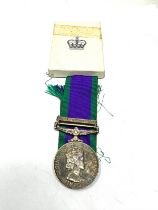 Boxed G.S.M -Northern Ireland to 24724461 pte j.l mathers Ulster defence reg