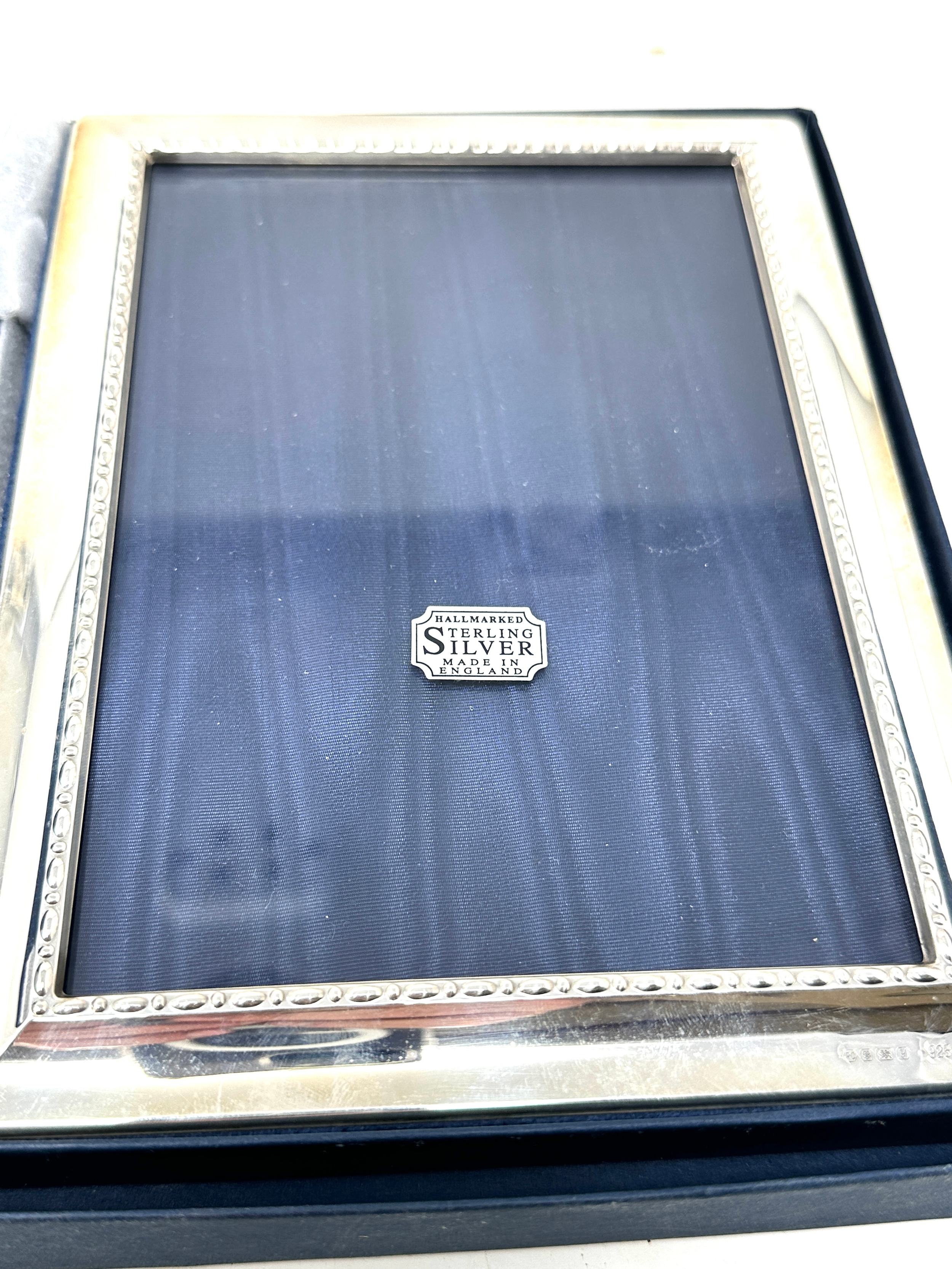 2 boxed silver picture frames largest measures approx 18cm by 13cm - Image 3 of 4