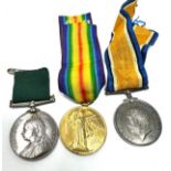 Victorian -ww1 medal group pair to 32922 pte c pinder bucks reg vol long service named 298 h.