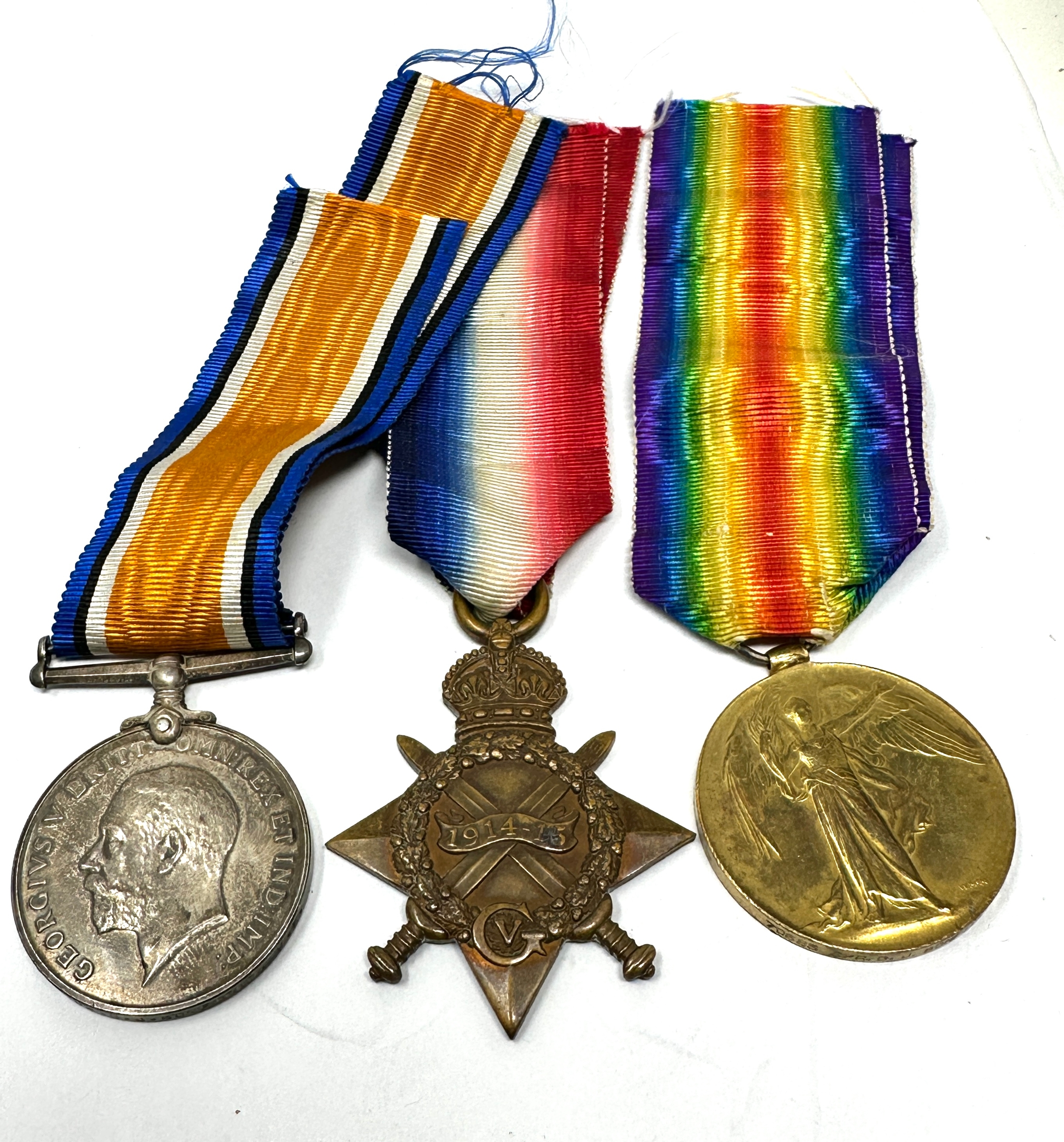 ww1 trio medals to 70683 spr d.j bonfield r.e