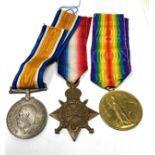 ww1 trio medals to 70683 spr d.j bonfield r.e