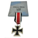 ww2 german iron cross 2nd class & paper packet ring stamp No L11 ?