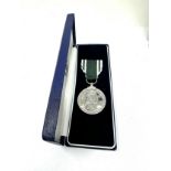 Rre boxed ER.11 Ambulance service emergency duties medal to garth green