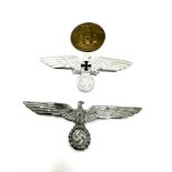 3 German ww2 badges inc veterans eagle badge etc