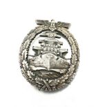 ww2 german Kriegsmarine high seas fleet badge marked R.S & S