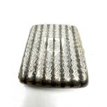 Antique silver cigarette case