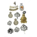 collection of police badges inc kenya -northern rhodesia sarawak etc