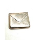 silver envelope stamp case