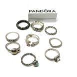 X 9 .925 Pandora Rings (31g)