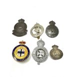6 police special constable badges inc st helens etc
