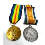 ww1 medal pair to 4266 pte w.h.jones monmouth reg