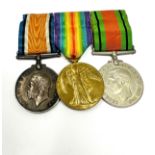 ww1-ww2 medals war medal to 45160 pte a garnham r.welsh fus .victory to 6827 pte g tyre 18th london