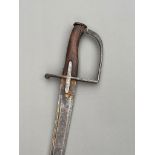 Rare British 1788 pattern sword to the 16th Queens light dragoons back edge of sword marked