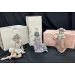 Nao by Lladro Figurine 00147 Ballet Sentadain original box, 01023 PNina perseguida in original