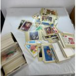 Large selection of vintage Royal mail stamp cards