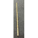 Antique - Victorian Surveyors Telescopic Leveling Staff - C1880s, only one level