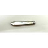 Small hallmarked silver pen knife