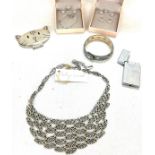 Selection ladies costume jewellery to include earrings, necklace etc