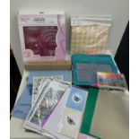 Selection of craft items includes shape cutter system, paper craft cutting station etc
