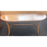 Ercol vintage coffee table, approximate measurements Length 45 inches, Width 23 inches, height 19