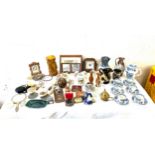 Selection of miscellaneous includes wooden items, pottery etc