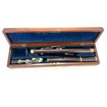 Vintage cased Loosey and co flute