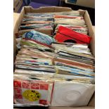 Large selection of vintage 45's to include Herbert Koh, Marty Wild, Bob Merrill etc