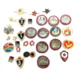 Selection of Russian USSR badges