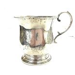 Birmingham 1902 hallmarked cup, total weight 43grams