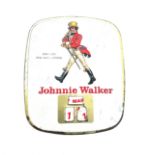 Perpetual calendar in enamelled plate Johnnie Walker Original, vintage, 1960s