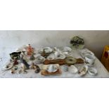 Large selection of miscellaneous items includes Royal doulton, Sylvac, Royal Albert etc
