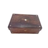Vintage wooden box containing Pre decimal, predominantly coinage,