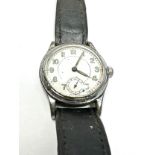 Military A.T.P army trade pattern gents ww2 military issued wristwatch the watch is ticking