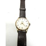 Vintage Smiths de luxe gents wristwatch the watch is ticking