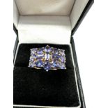 9ct gold tanzanite ring