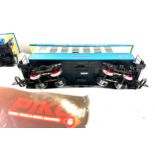 3 G Scale Piko Blue Comet loco carriages includes Halley 300 and Westphal 1172 etc (1 boxed)