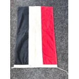 Original WW1 German flying Jasta 2 unit flag, 1916 Magdeburg, approximate measurements of flag 38 by