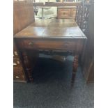 1 draw drop leaf table