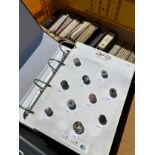 Large selection of assorted vintage and later buttons etc