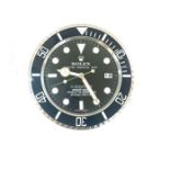 Rolex Submariner advertising wall hanging clock, battery operated, approximate diameter: 13.5 inches