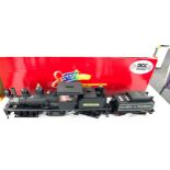 Boxed Spectrum Bachmann G Scale - Alaska railways loco and tender, 55 ton three truck shay,