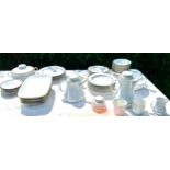 Eschenbach Bavaria White Part dinner / tea service to include tureens, plates, cups, saucers etc