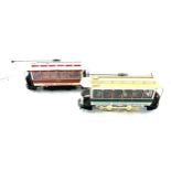 G Scale tram cars, Chinese brand - Unboxed, untested