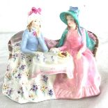 Vintage Royal Doulton Figurine Afternoon Tea HN1747 , overall good condition