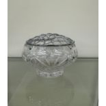 Boxed harrods glass sugar dish